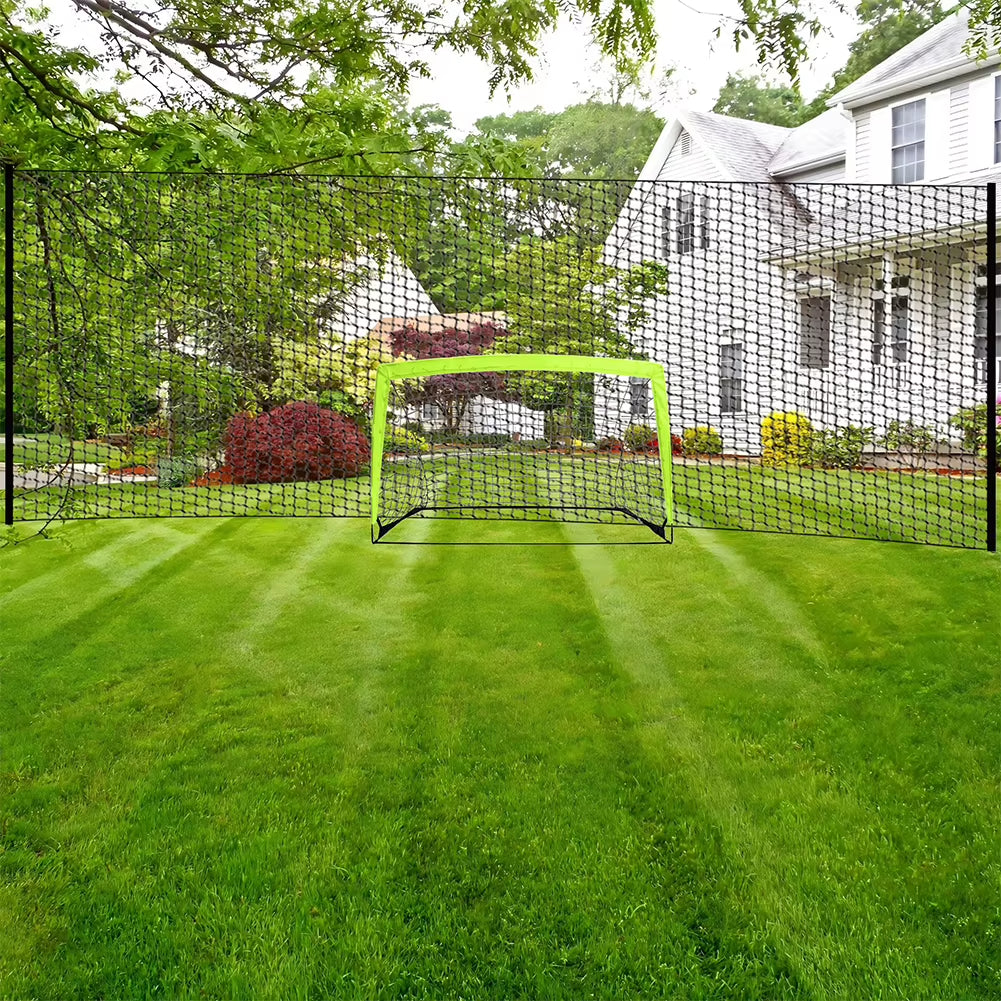 Soccer Practice Sports Netting Ball Sports Barrier Net Sports Netting Barrier for Backyard Soccer Training